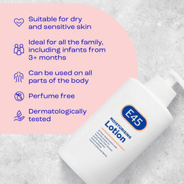 KissICON E45 500ml Dry Sensitive Skin Hydration