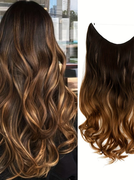 Kissicon Hair Extensions Hidden Wire Secure