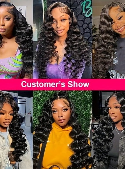 KissIcon Loose Wave Brazilian Hair Bundles - Natural