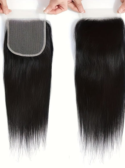 Kissicon Brazilian Straight Hair Bundles Lace Virgin Bra