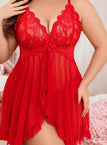 Red / UK 18