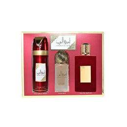 KissICON Eau de Parfum Lattafa Asdaaf Ameerat Al Arab Gift Set – Eau Parfum 3