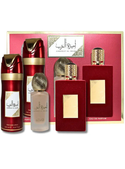 KissICON Eau de Parfum Lattafa Asdaaf Ameerat Al Arab Gift Set – Eau Parfum 3