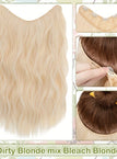 Dirty Blonde mix Bleach Blonde / 18inch