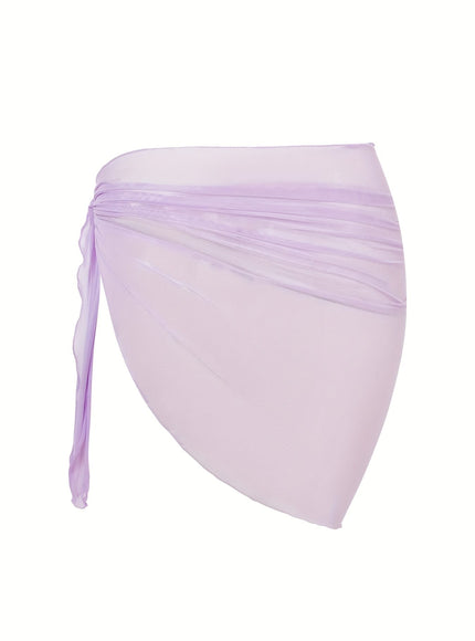 KissICON Sheer Beach Wrap Skirt – Elasticity Resort Essential