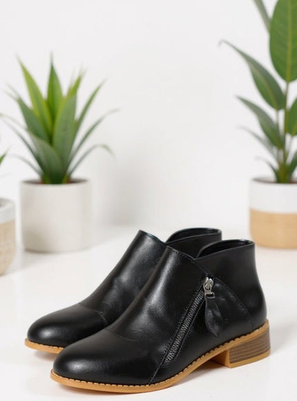 KissICON Edgy Chic Ankle Boots