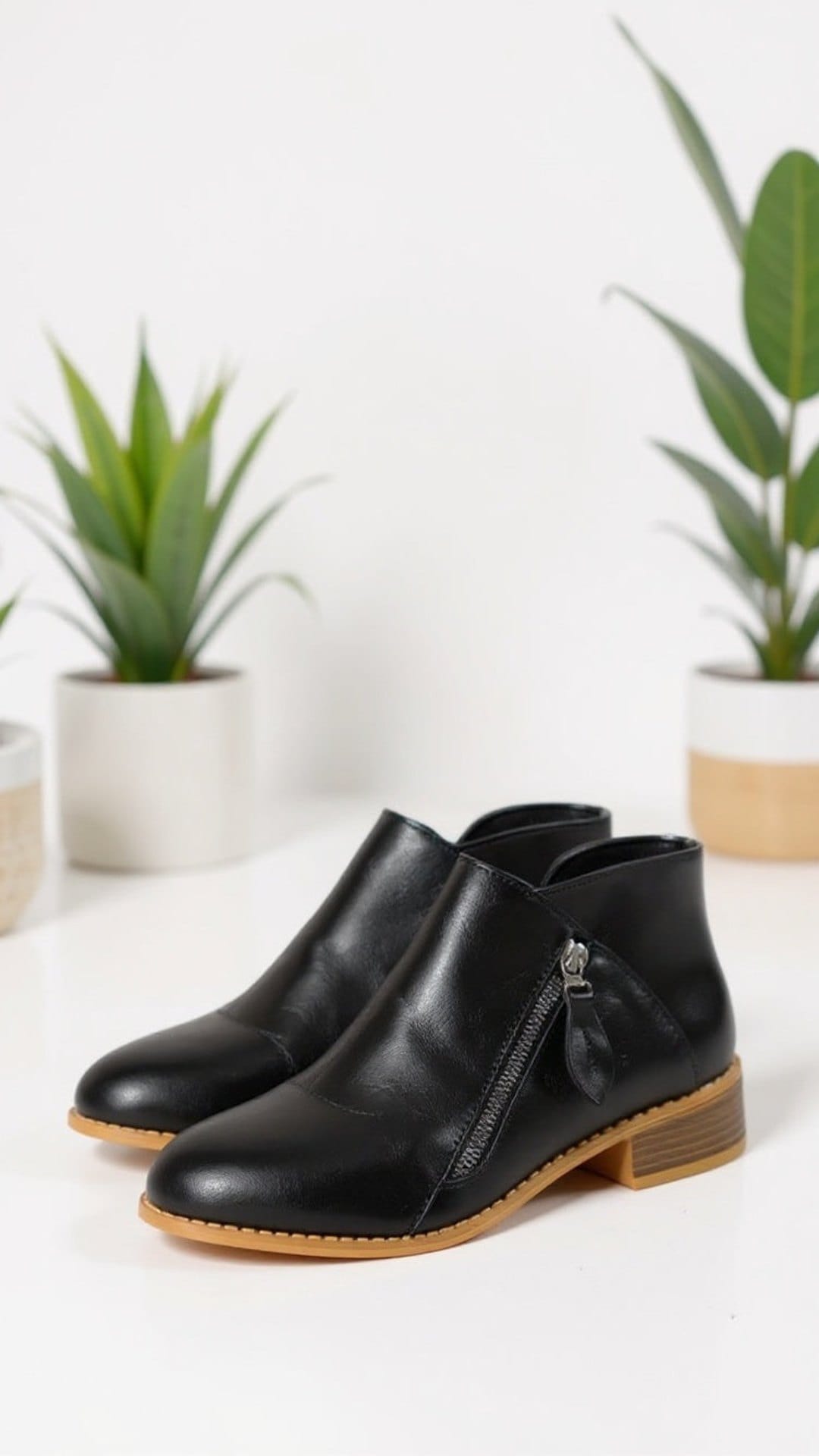 KissICON Edgy Chic Ankle Boots