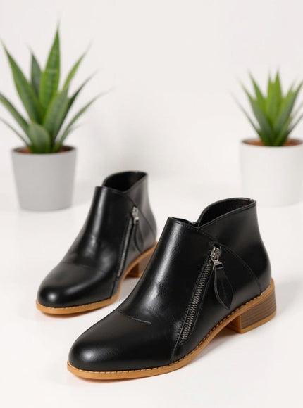 KissICON Edgy Chic Ankle Boots
