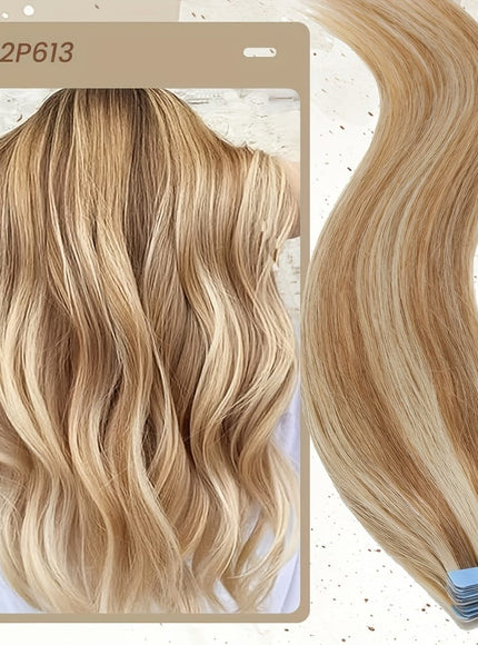 KissIcon Hair Tape In Extensions 20pcs - Seamless