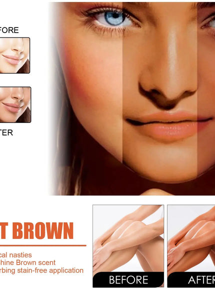 KissICON EELHOE Tanning Cream Self Tanner for Face and