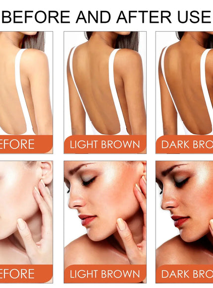 KissICON EELHOE Tanning Cream Self Tanner for Face and