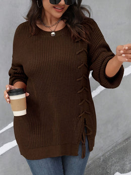 jkthpu-45 EF37 Plus-Size Sweater