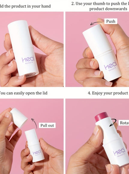 KissICON Effortless 3in1 Cream Blush Stick