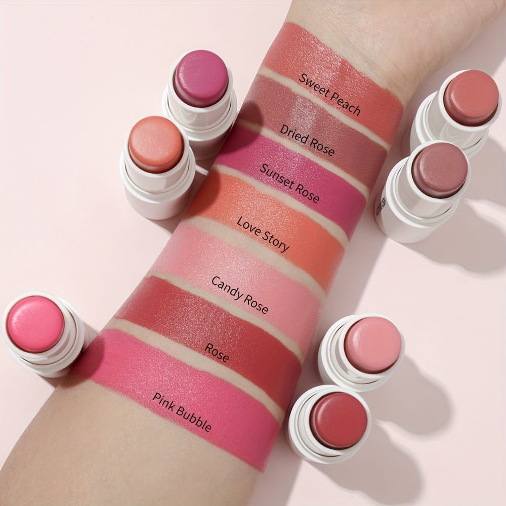 KissICON Effortless 3in1 Cream Blush Stick