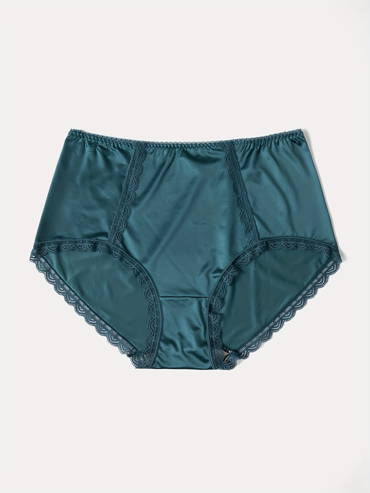 KissICON Elegant 5pack Satin Highwaist Panties Lace