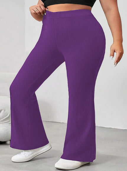 jkthpu-45 Elegant and Comfortable High-Waist Straight-Leg Pants for Women