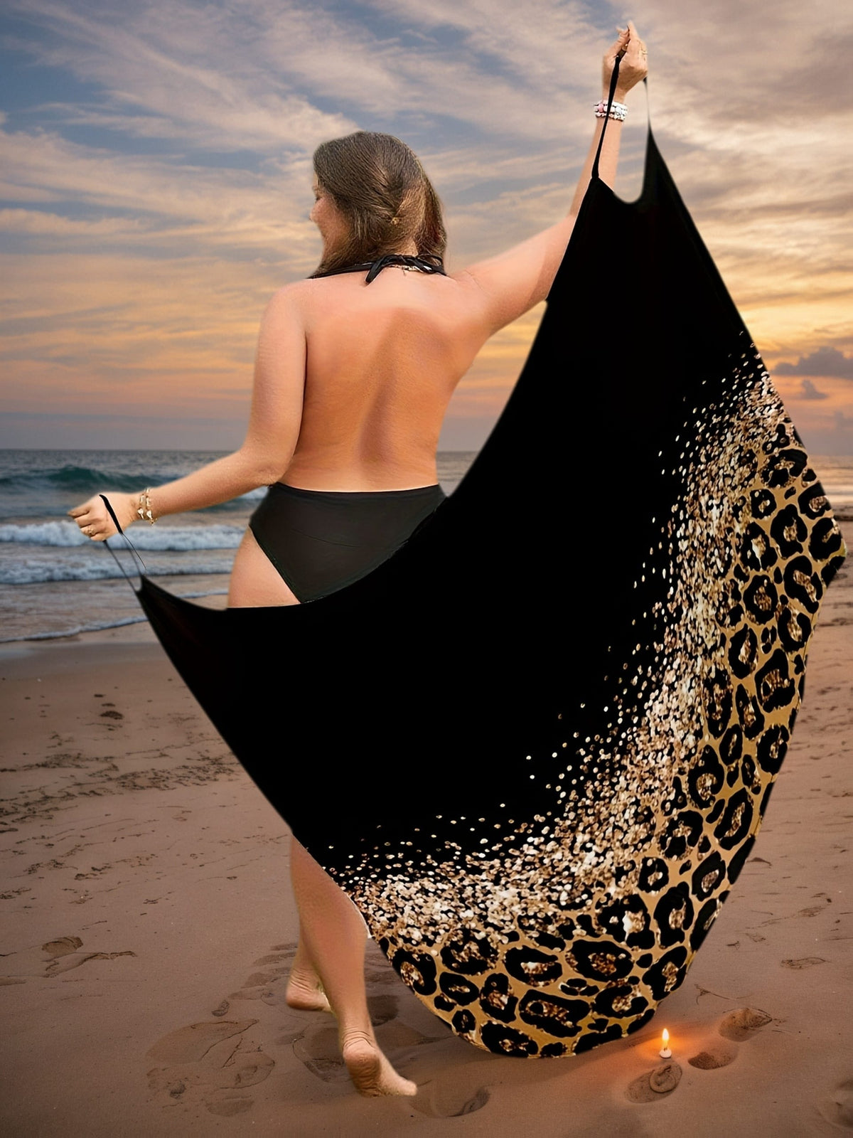KissICON Elegant Backless Beach Coverup – Curvy Figures