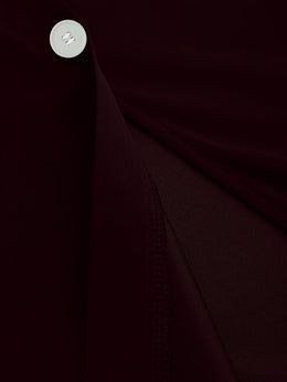 jkthpu-45 Elegant Black Plus Size Pencil Skirt 5 Buttons Machine Washable