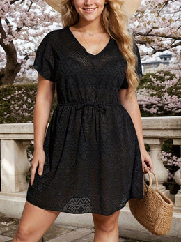 KissICON Elegant Curve Beach Wrap Comfy Chic Swimwear
