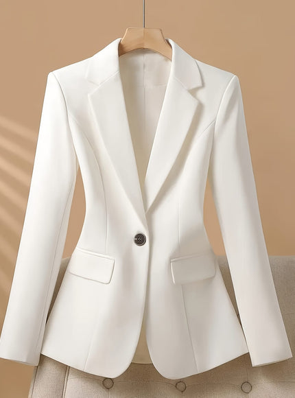 KissICON Elegant Curve Blazer – Chic Party Outerwear