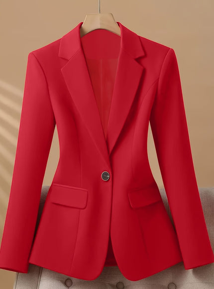 KissICON Elegant Curve Blazer – Chic Party Outerwear