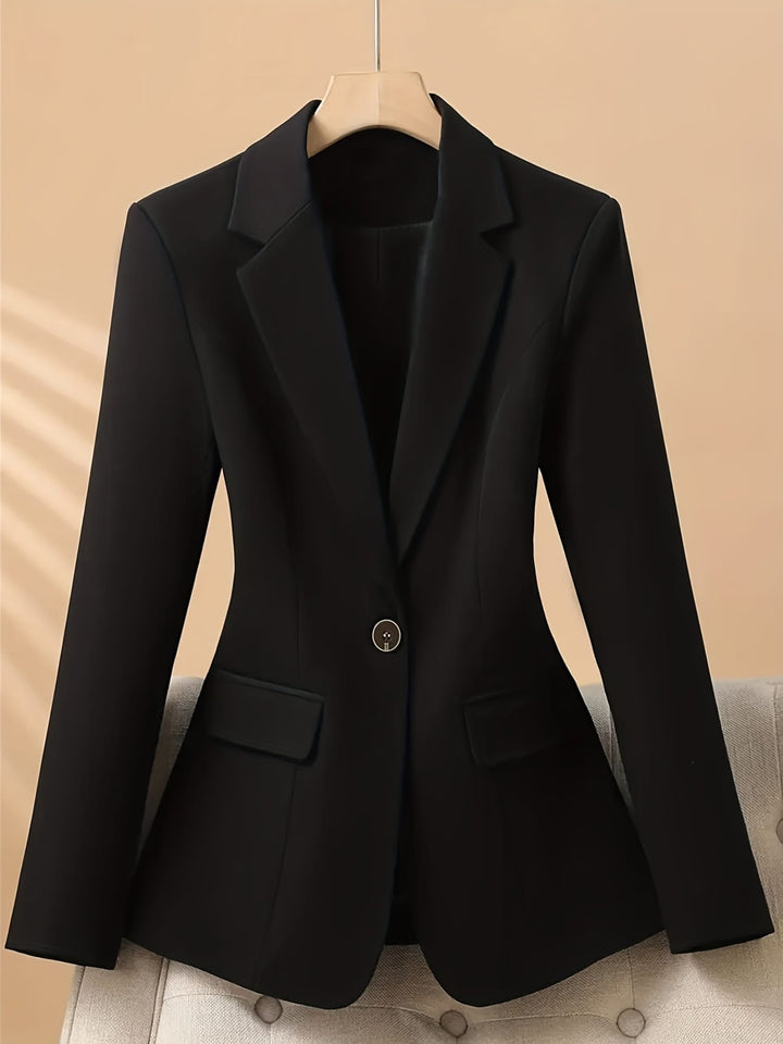 Elegant Curve Blazer – Chic Party Outerwear