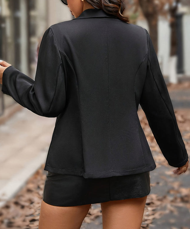 KissICON Elegant Curve Blazer – Polished To