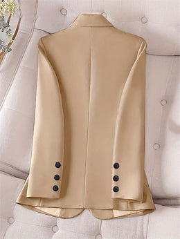 KissICON Elegant Curve Blazer – Work Chic