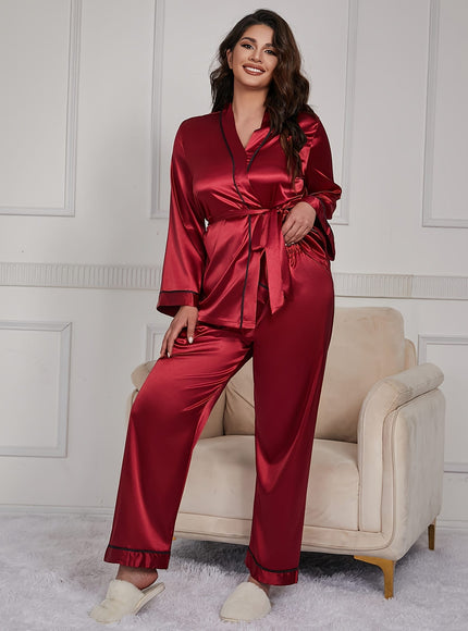 KissICON Elegant Curve Chinese Year Pajama Set