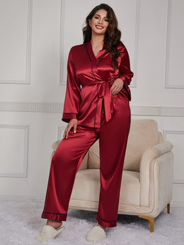 KissICON Elegant Curve Chinese Year Pajama Set