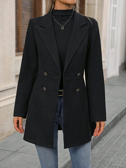 KissICON Elegant Curve Slimfit Coat