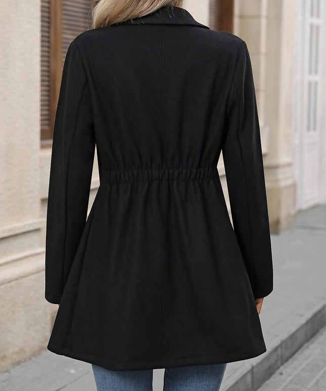 KissICON Elegant Curve Slimfit Coat