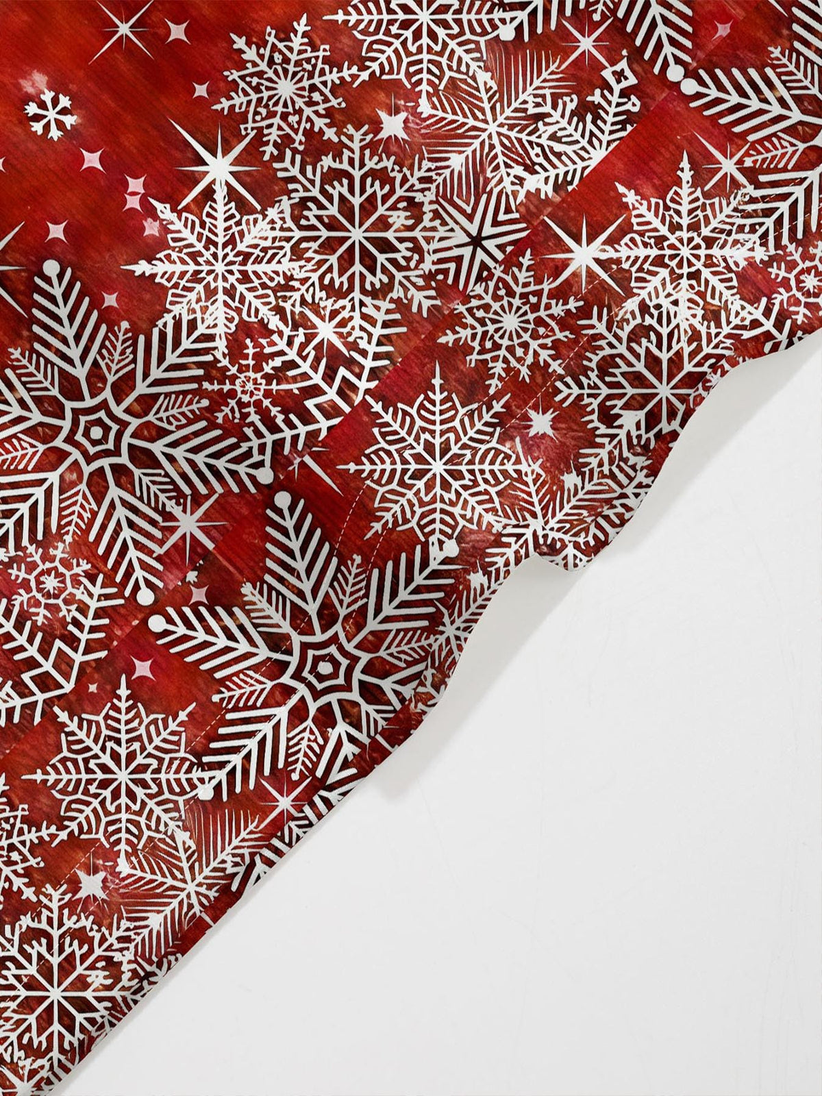 KissICON Elegant Curve Snowflake Reindeer Christmas Maxi Dress