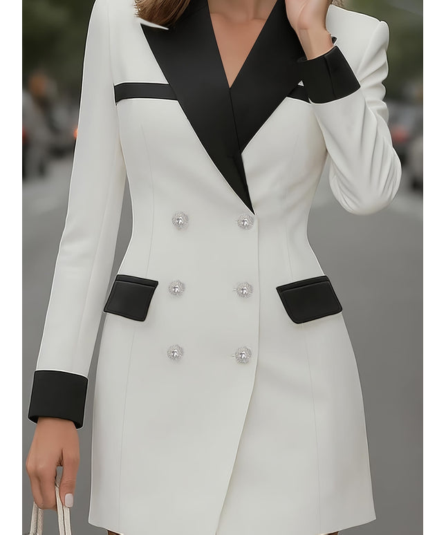 KissICON Elegant Doublebreasted Blazer