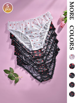 KissICON Elegant Floral Curve Fullcoverage Panties