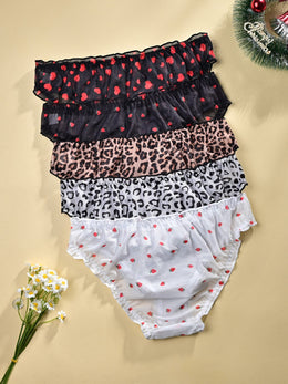 KissICON Elegant Floral Curve Fullcoverage Panties