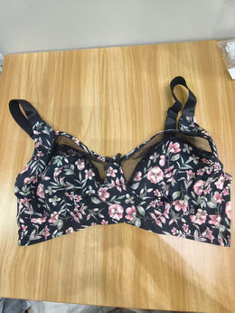KissICON Elegant Floral Print Nonpadded Bra – All Seasons