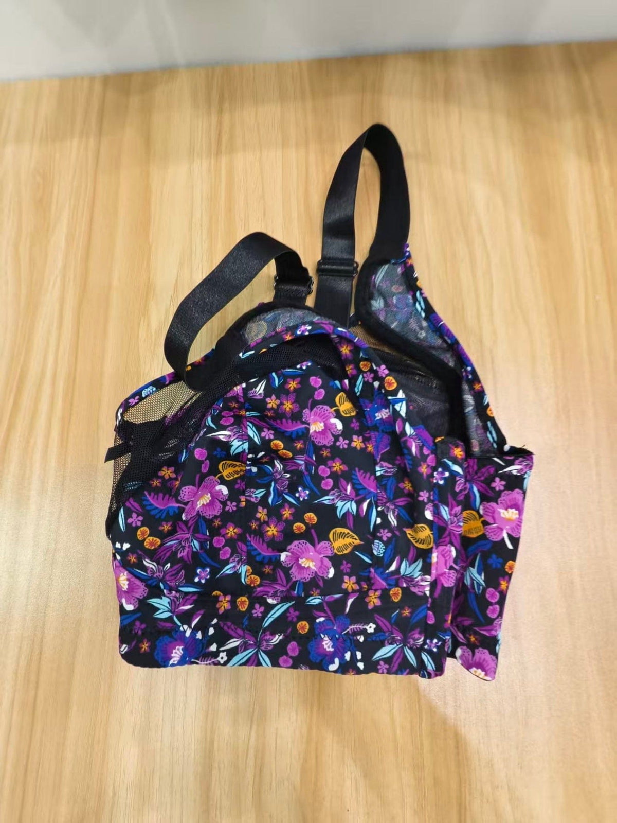 KissICON Elegant Floral Print Nonpadded Bra – All Seasons