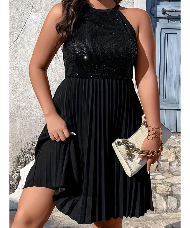 jkthpu-45 Elegant OffShoulder Sequin Party Dress