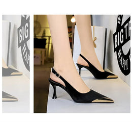 KissICON Elegant Women Green High Heel Velvet Pumps Wedding