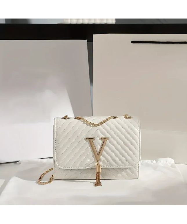 Dropshipman Embroidery Women Crossbody Bag Thread Luxury Handbag Shoulder Bags Brand Sequined Tassel Clutch Small Bag and Purse Party