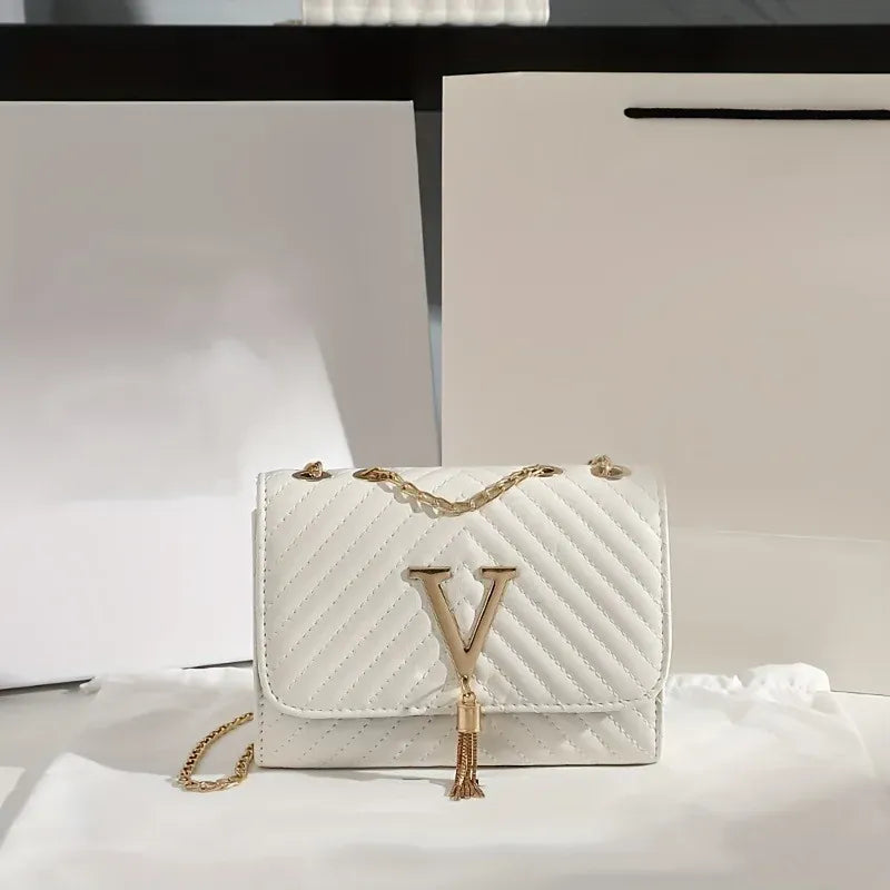 Dropshipman Embroidery Women Crossbody Bag Thread Luxury Handbag Shoulder Bags Brand Sequined Tassel Clutch Small Bag and Purse Party
