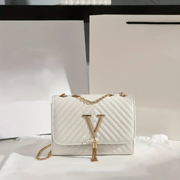 Dropshipman Embroidery Women Crossbody Bag Thread Luxury Handbag Shoulder Bags Brand Sequined Tassel Clutch Small Bag and Purse Party