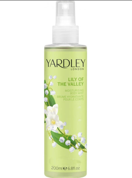 KissICON English Rose Body Mist Yardley Lily Valley Mist Floral Pear