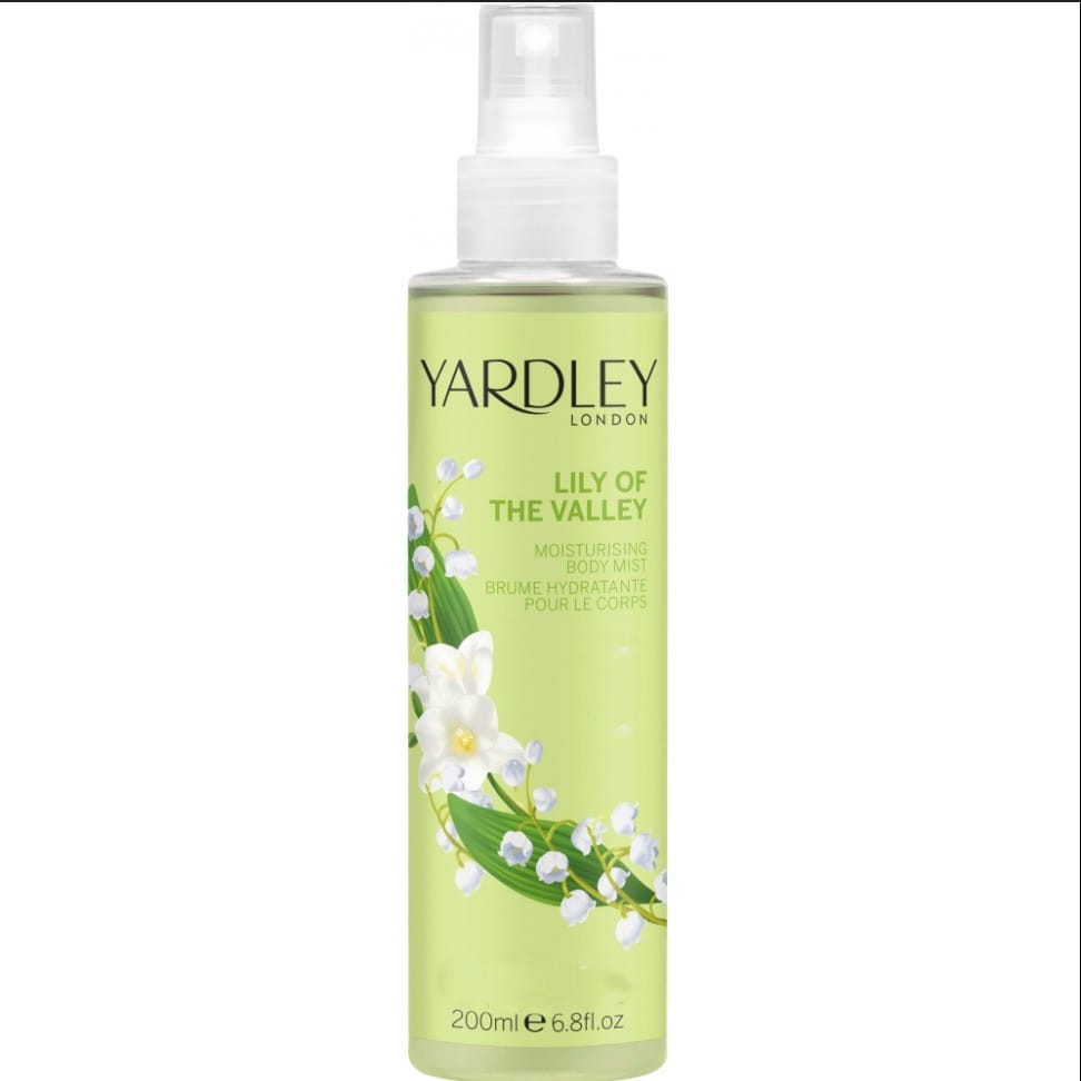 KissICON English Rose Body Mist Yardley Lily Valley Mist Floral Pear
