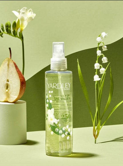 KissICON English Rose Body Mist Yardley Lily Valley Mist Floral Pear
