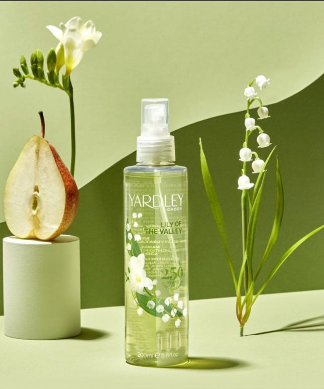 KissICON English Rose Body Mist Yardley Lily Valley Mist Floral Pear