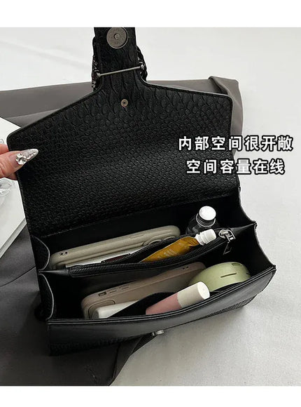 KissICON Estilo Moda Corrente Para Mulheres Cobra Padr O Crossbody
