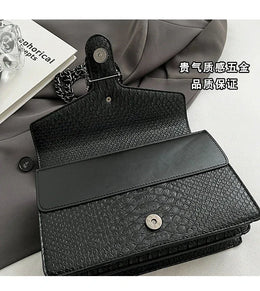 KissICON Estilo Moda Corrente Para Mulheres Cobra Padr O Crossbody