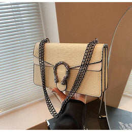 KissICON Estilo Moda Corrente Para Mulheres Cobra Padr O Crossbody